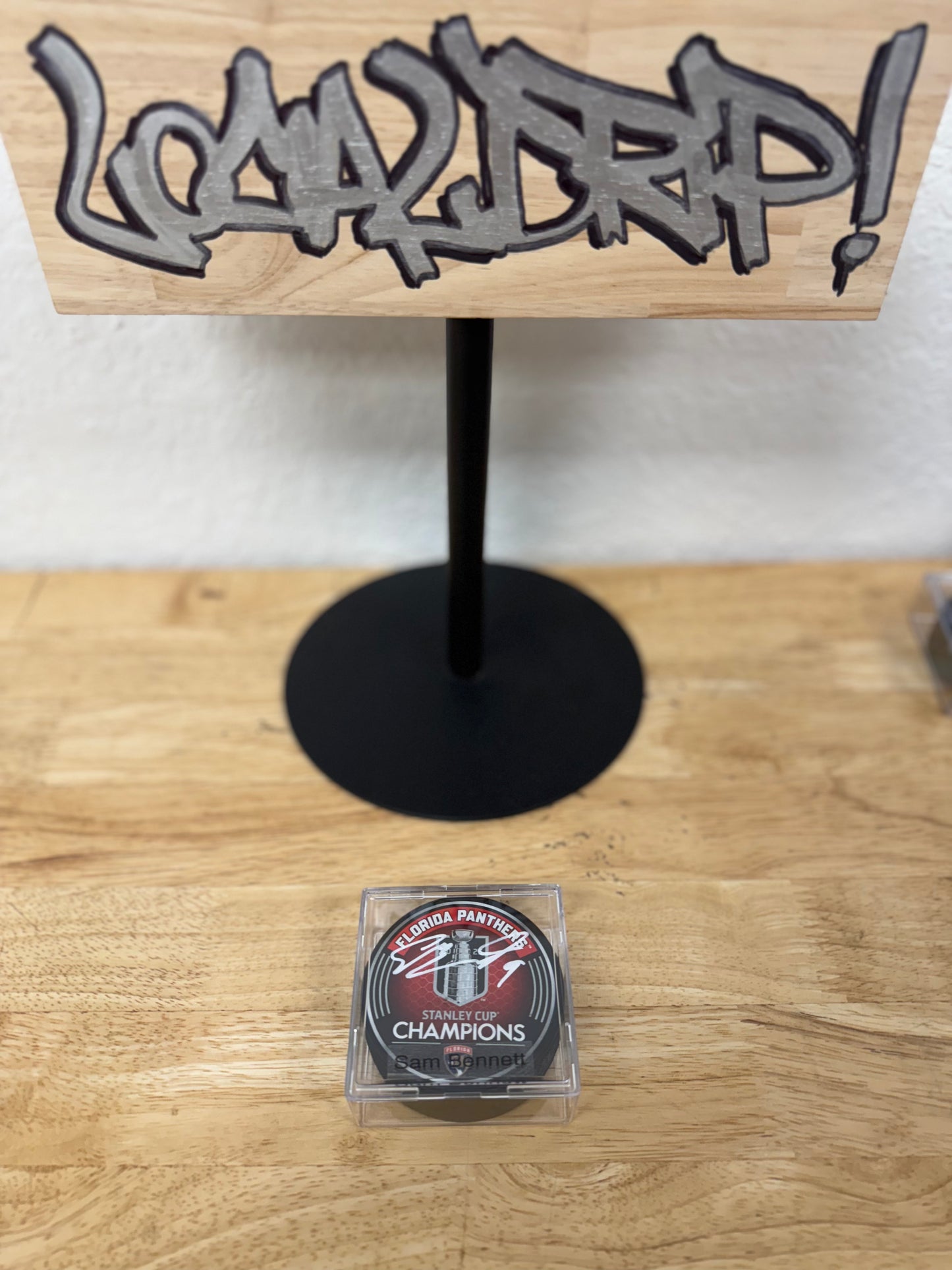 Florida Panthers Puck - S. Bennett