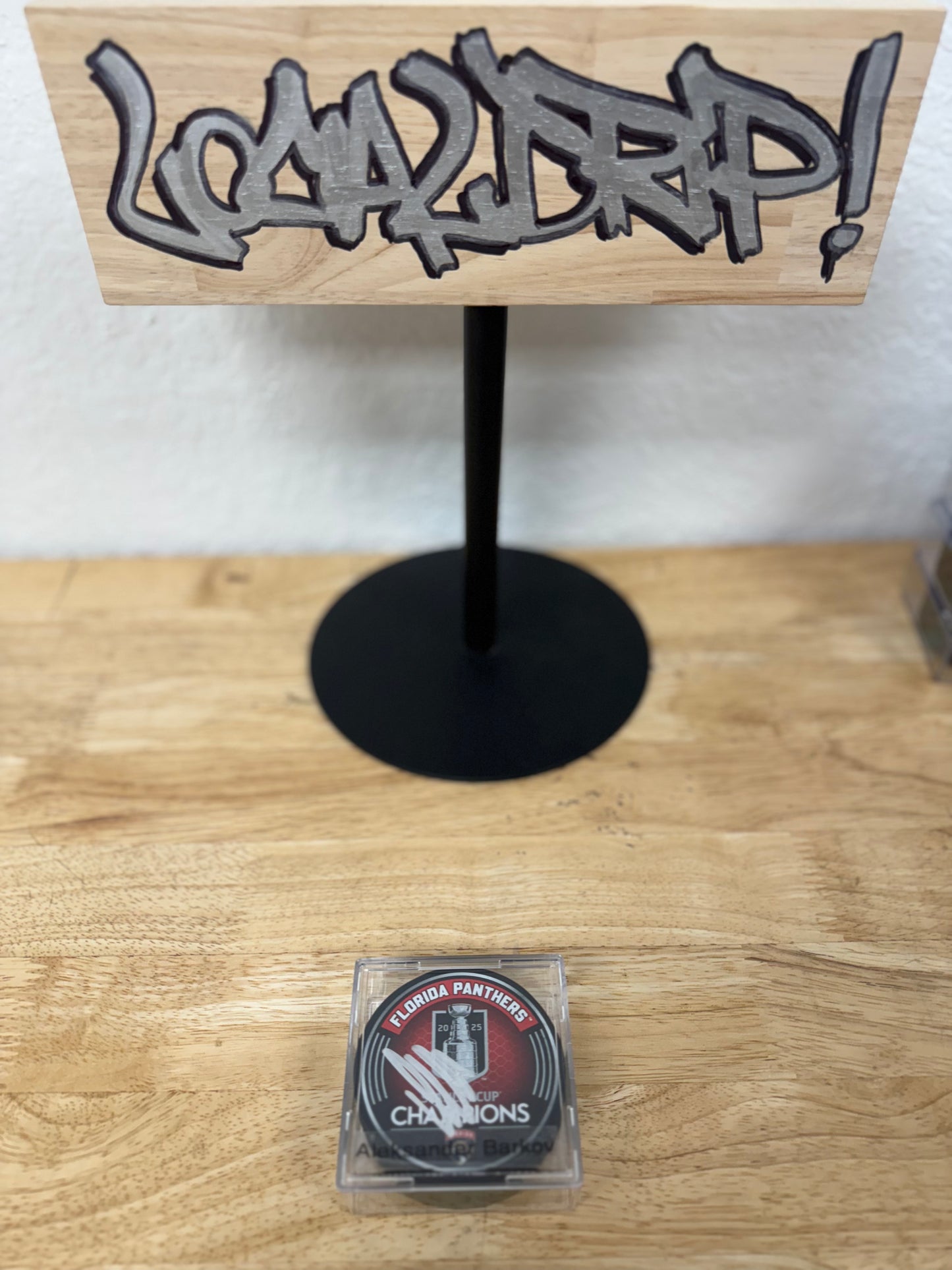 Florida Panthers Puck - A. Barkov