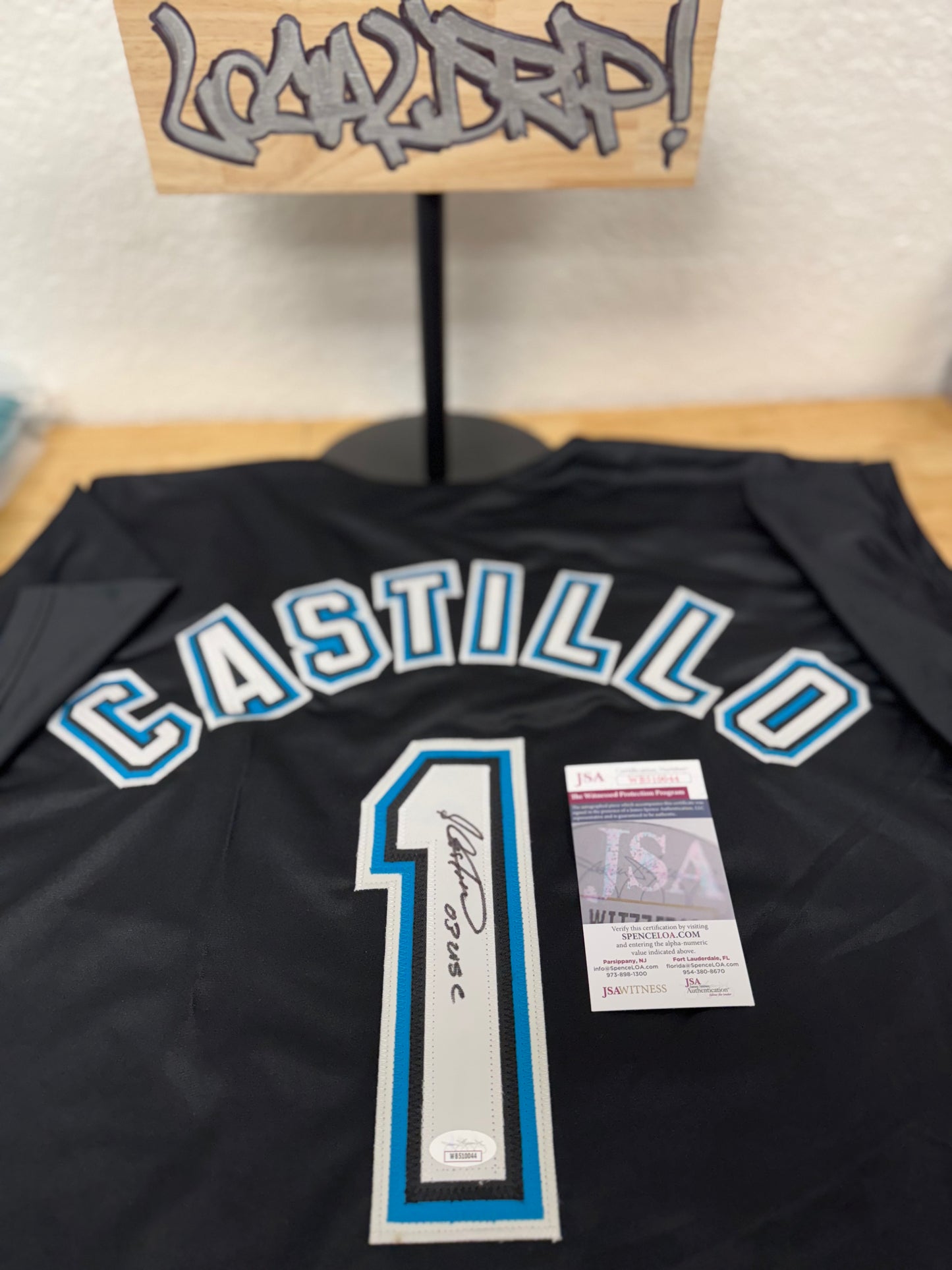 Baseball Jersey - Luis Castillo