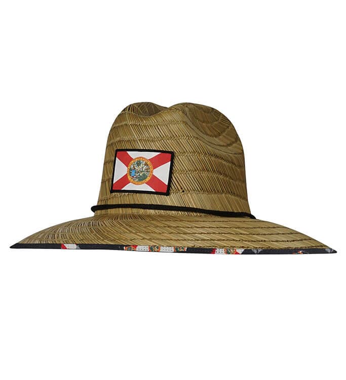 Florida Lifeguard Straw Hat