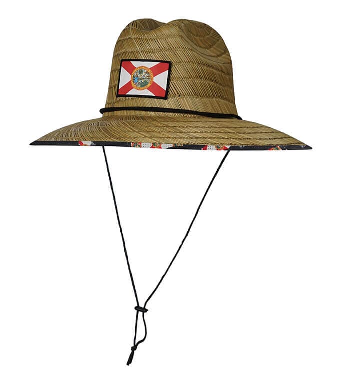 Florida Lifeguard Straw Hat
