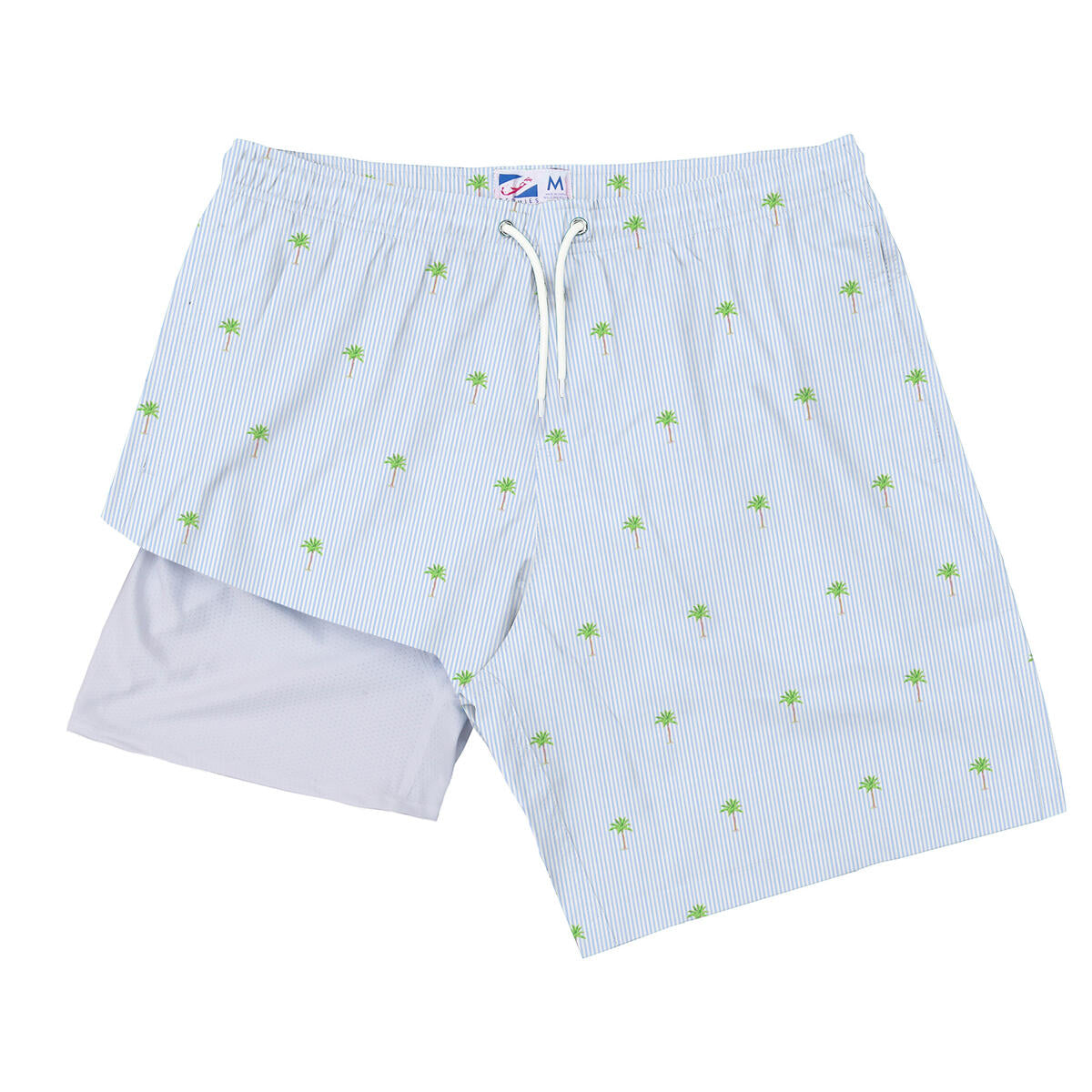 Palm Stripes Shorts