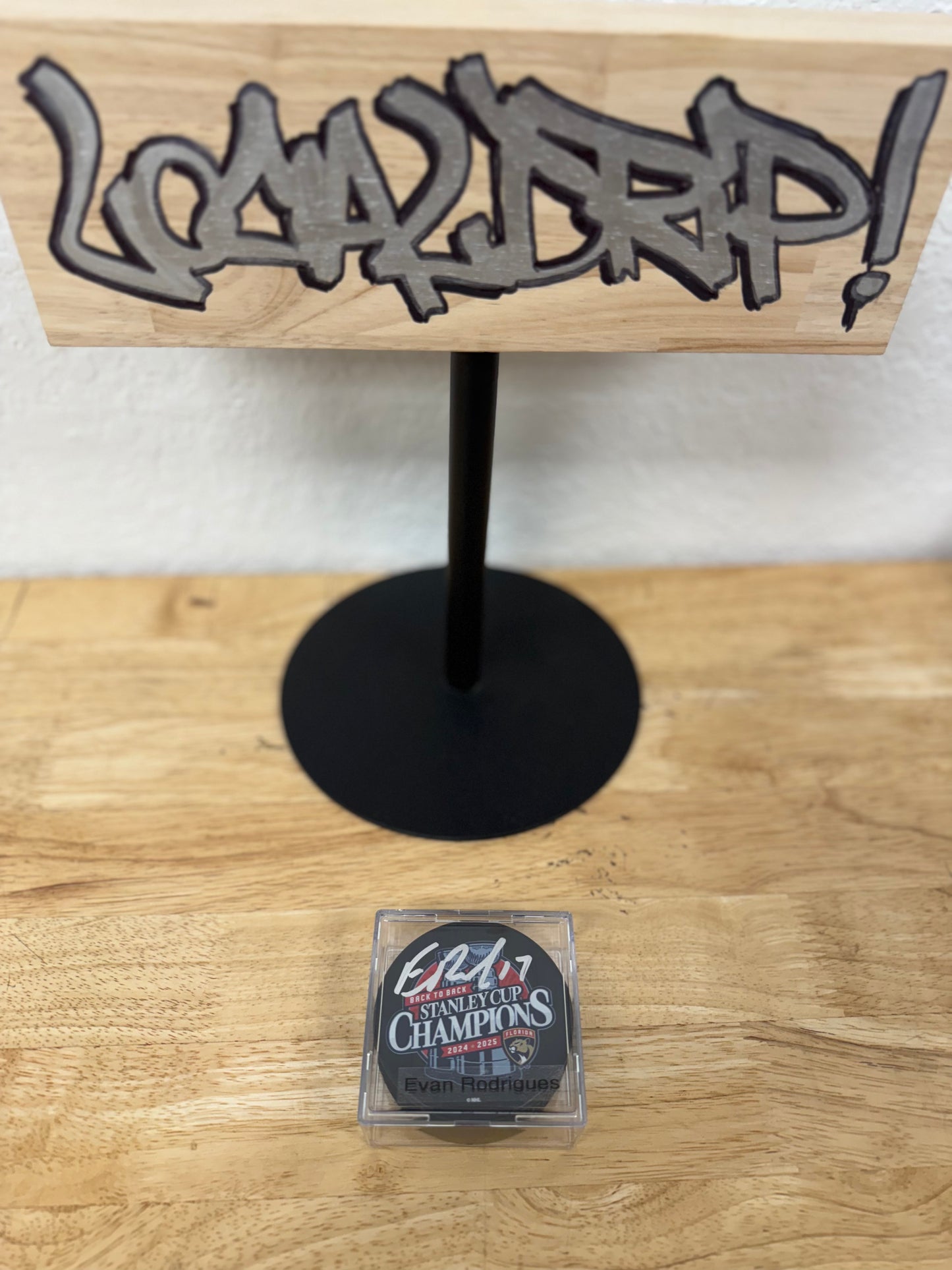 Florida Panthers Puck - E. Rodrigues
