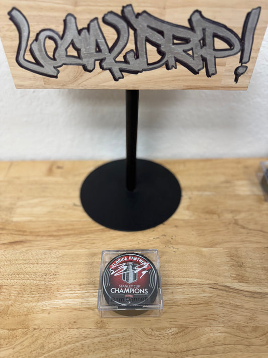 Florida Panthers Puck - S. Bennett
