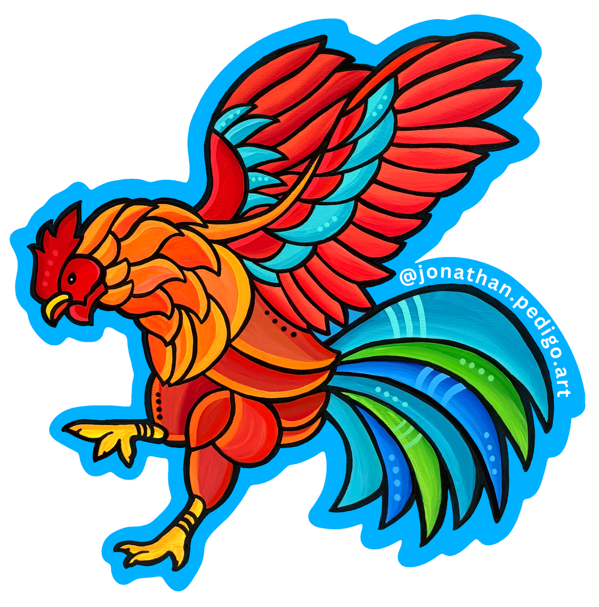 Pedigo Art Stickers