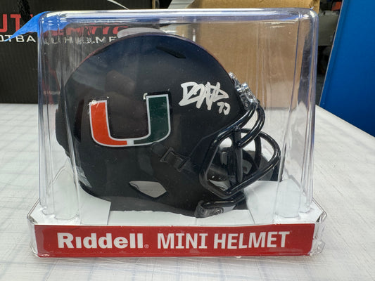 UM Mini Helmet - Devin Hester