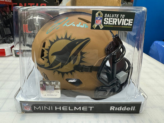 Dolphins Mini Helmet - Jaylen Waddle