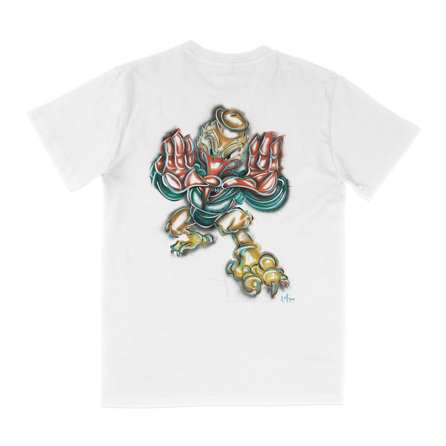 Mijares Miami Men's T-Shirt Rear Print