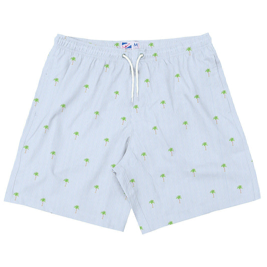 Palm Stripes Shorts