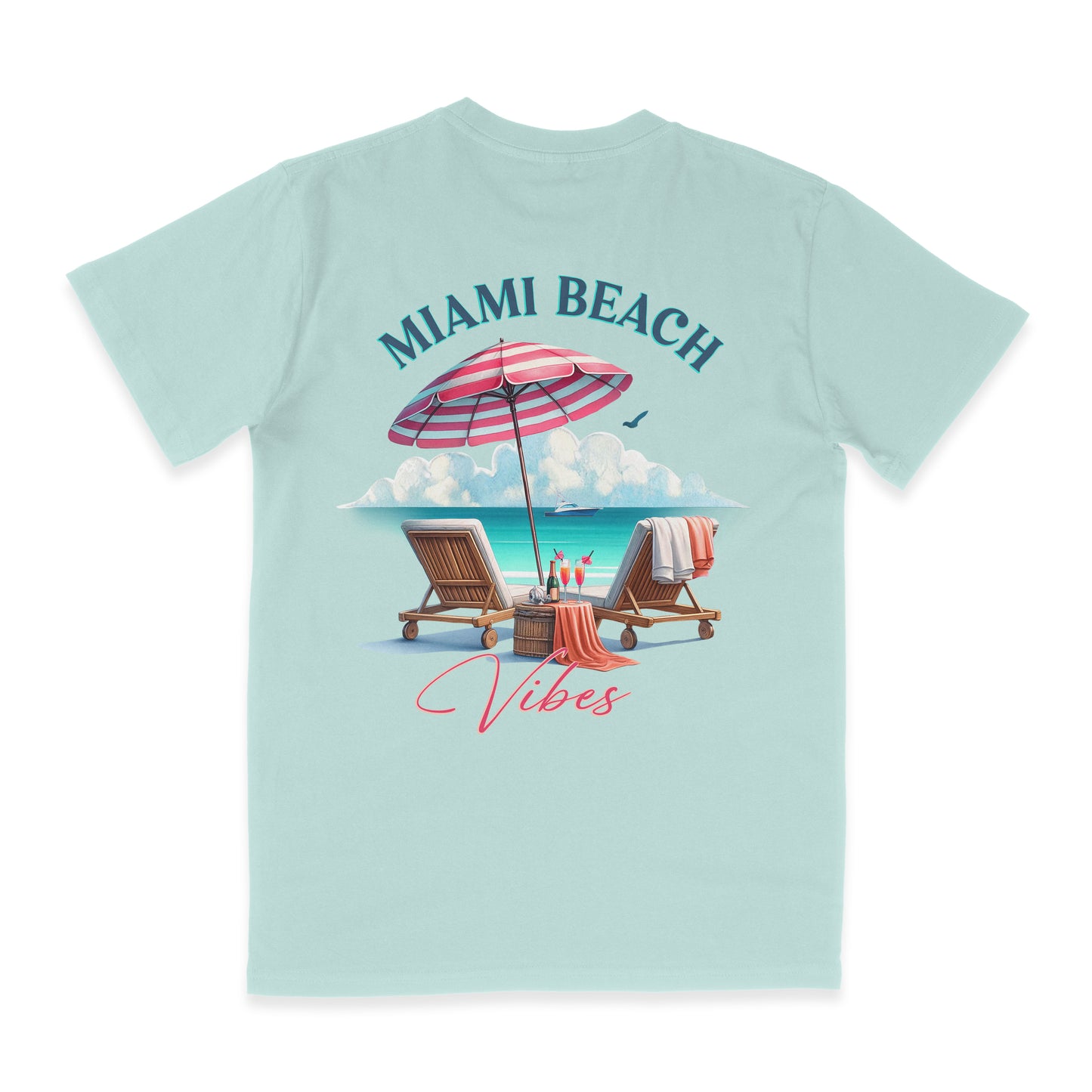 Miami Beach Vibes Men's T-Shirt