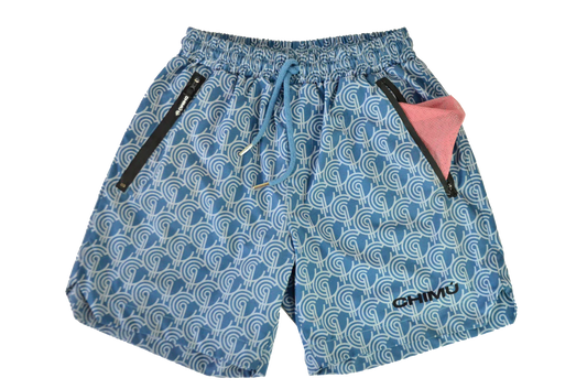 Denim Pop Shorts